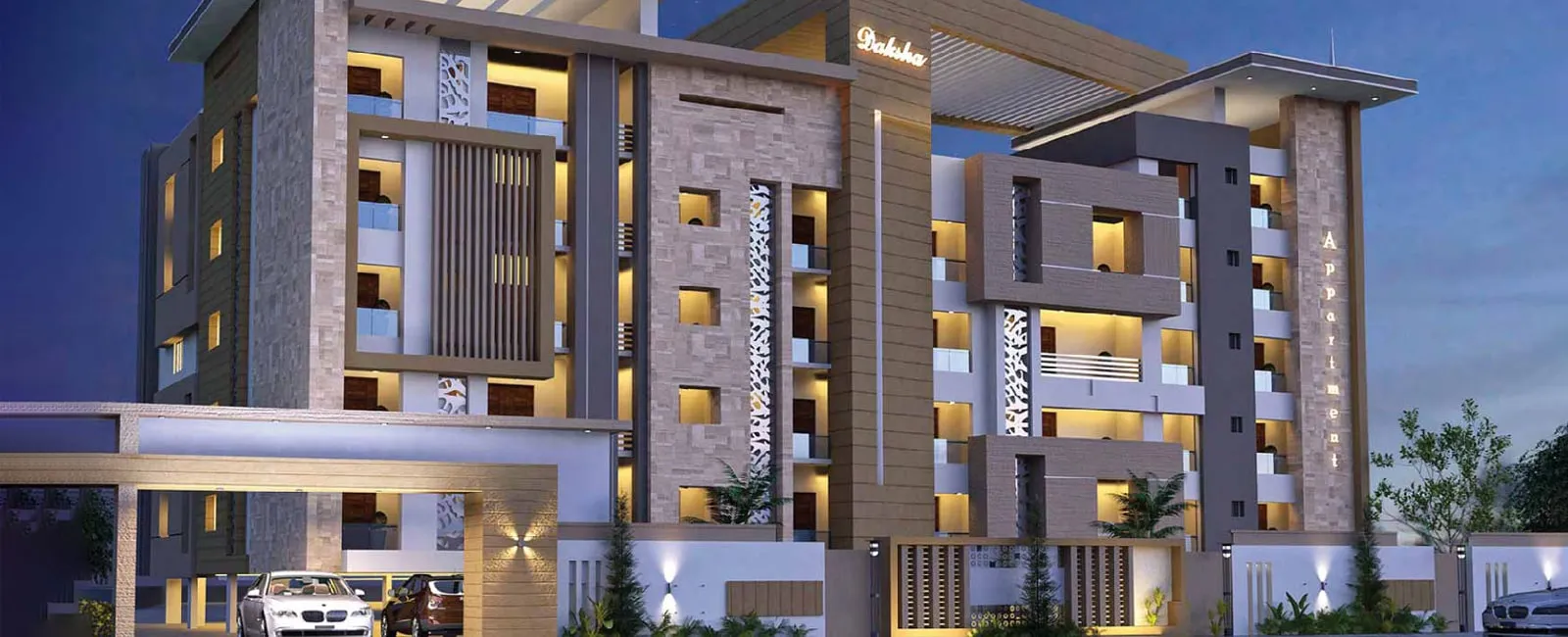 Apartment by Sree Daksha's property developers in coimbatore