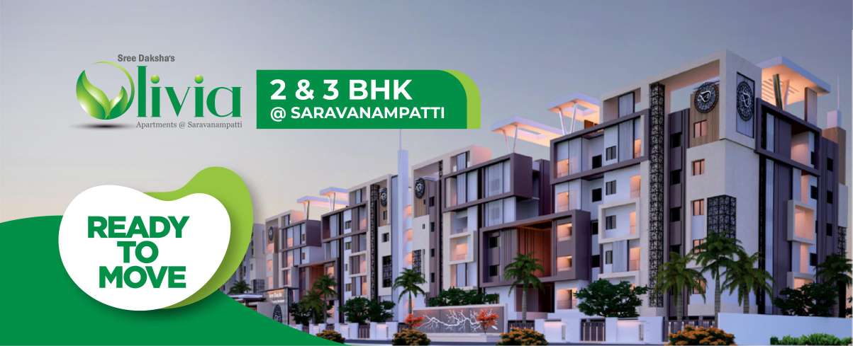 Sree Daksha Olivia Apartments project promotional banner