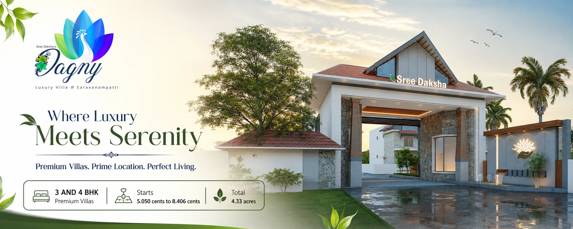 Dagny Villas project banner