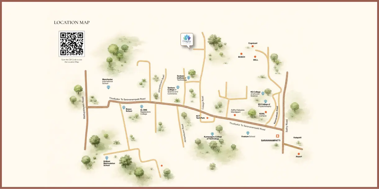 DAGNY Villas site plan layout