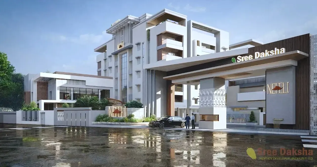 Front View of Nefeli apartment